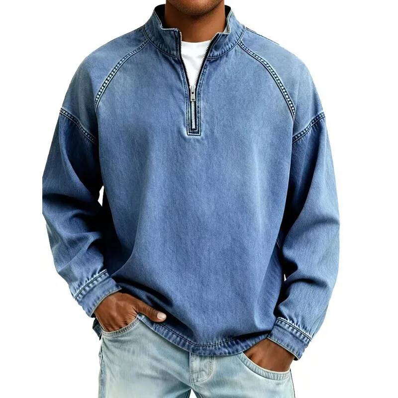 Winter Clothing Taiwan - Autumn New Mens Pullovers Sweatshirts Zipper