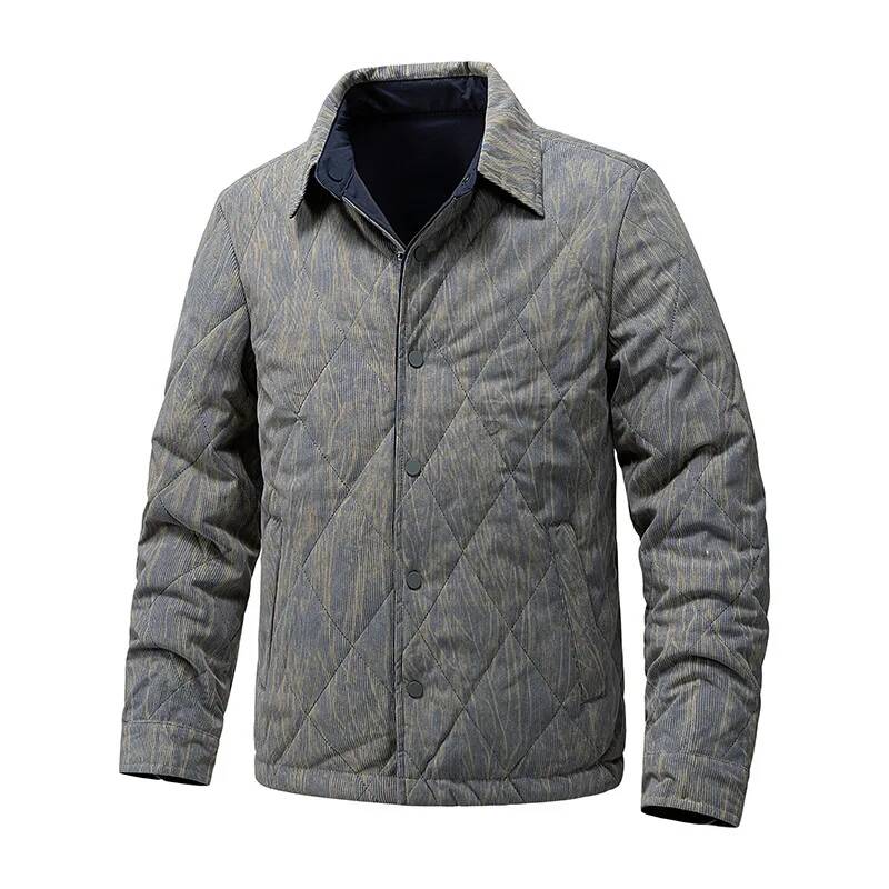 Winter Clothing Taiwan - Men's Large-Sized Retro Jacket Double-Sided Tie-Dye