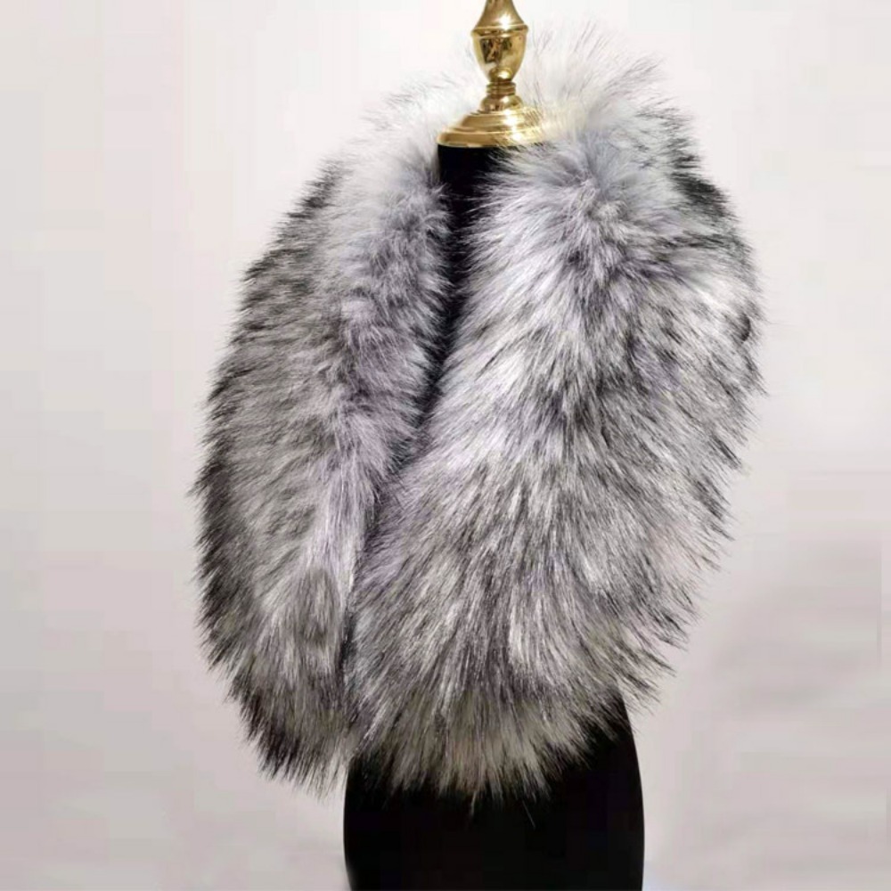 Winter Clothing Pk - New 80cm Large Faux Fur Collar
