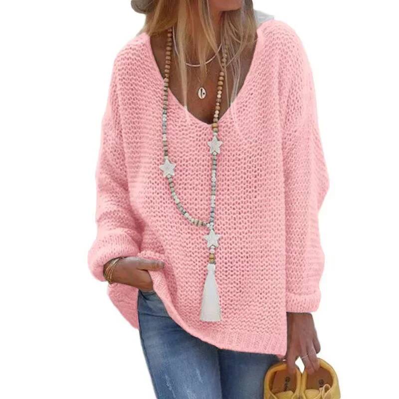 Winter Clothing Taiwan - 2026 New Women's Knitted V-Neck Long