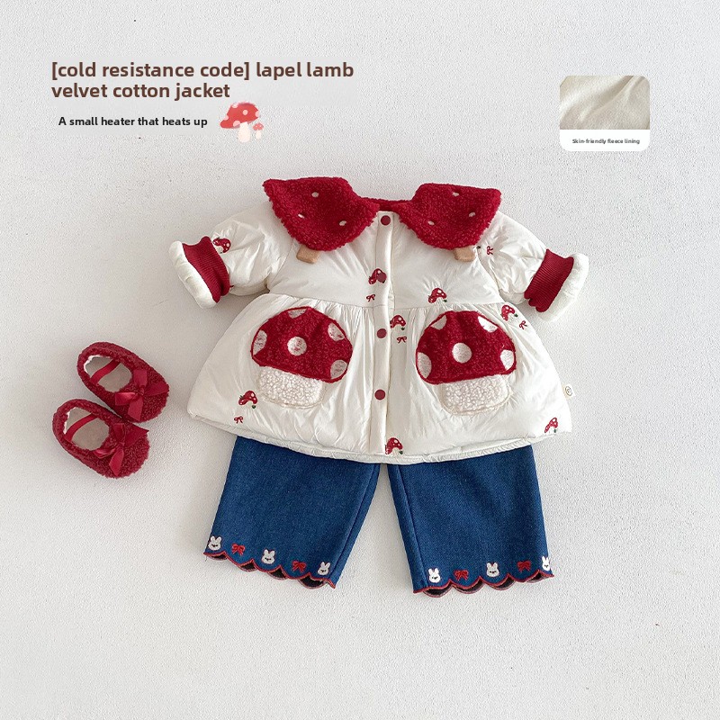 Winter Clothing Baby - Girls' Western New Year's Clothing 2025