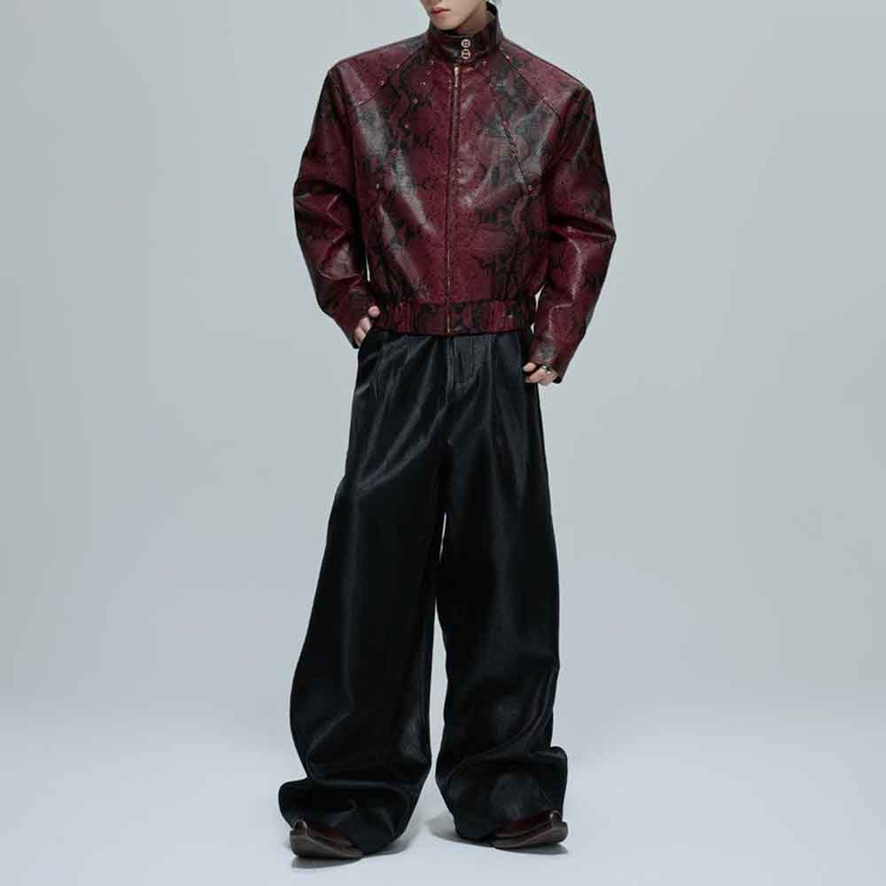 Mens Autumn Jacket Python Text - Winter Clothing Jewel recension och pris