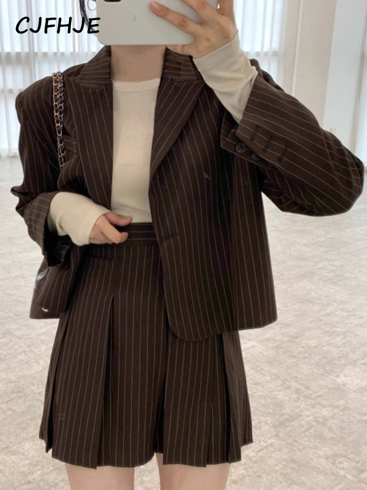 CJFHJE Fashion Stripe Blazer W - Winter Clothing Pk recension och pris