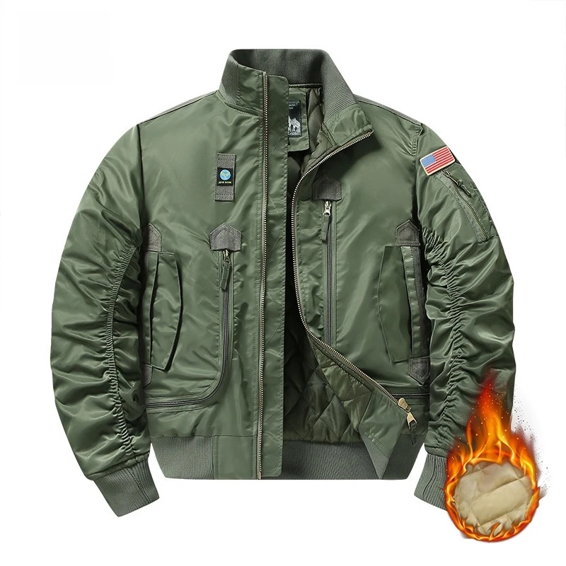 Winter MA1 Men's Bomber Jacket - Winter Clothing Taiwan recension och pris
