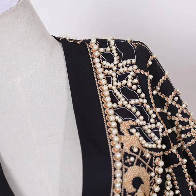 Fashion Beading V Neck Blazers - Winter Clothing Taiwan recension och pris