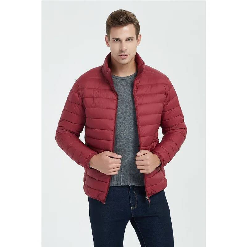 Stand Collar Casual Work Parka - Winter Clothing Taiwan recension och pris