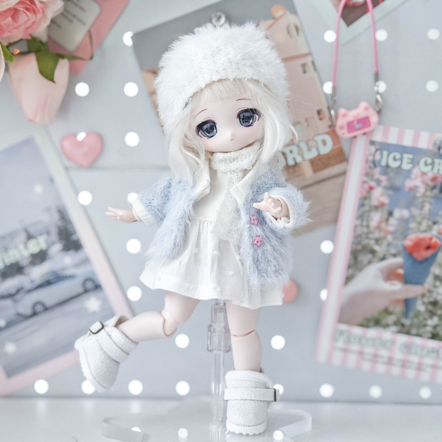 Bonnie Bunny Dream Bjd Doll Cl - Winter Clothing Options recension och pris