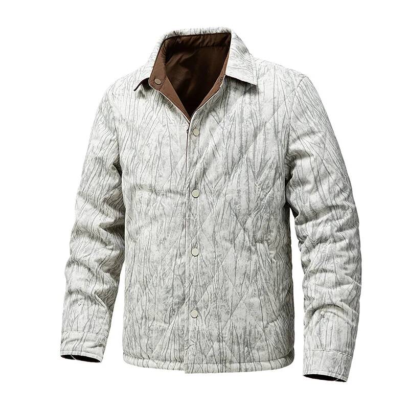 Men's Large-Sized Retro Jacket - Winter Clothing Taiwan recension och pris