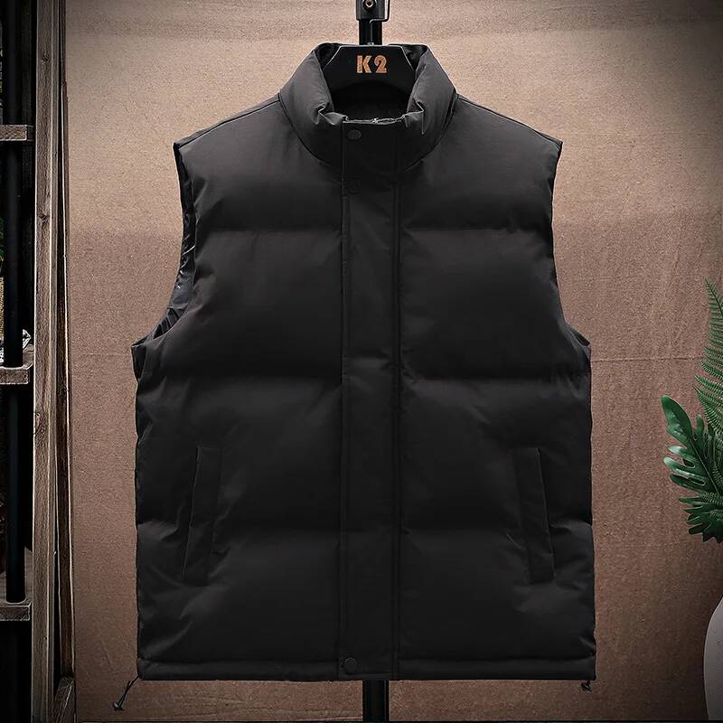 Men Cotton Vest Puffer Sleevel - Winter Clothing Taiwan recension och pris