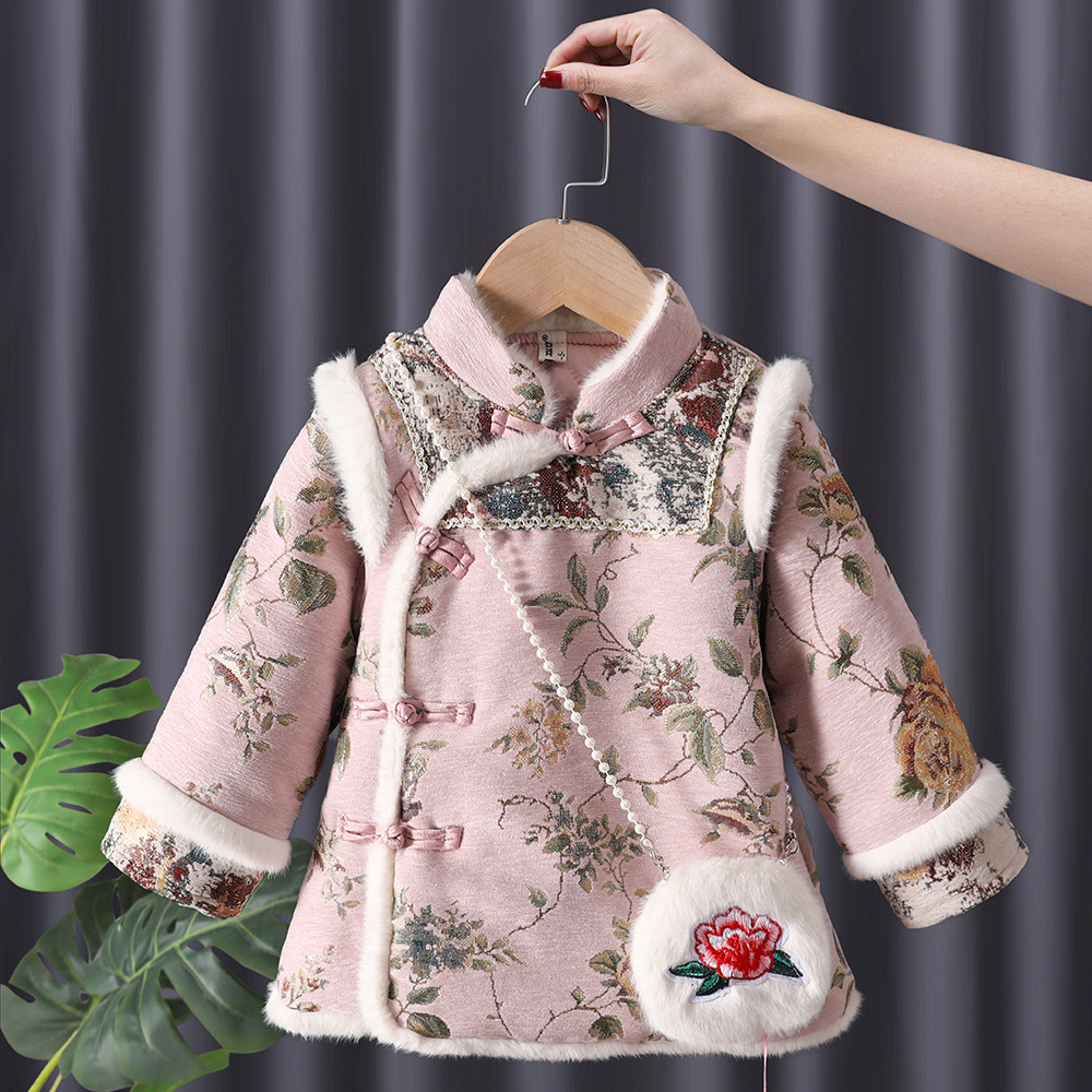 Winter Baby Girls Hanfu Kids P - Winter Clothing Baby recension och pris