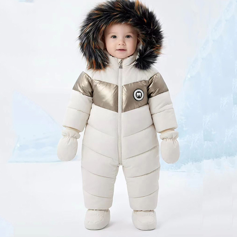 Winter Newborn Baby Romper Wit - Winter Clothing Baby recension och pris