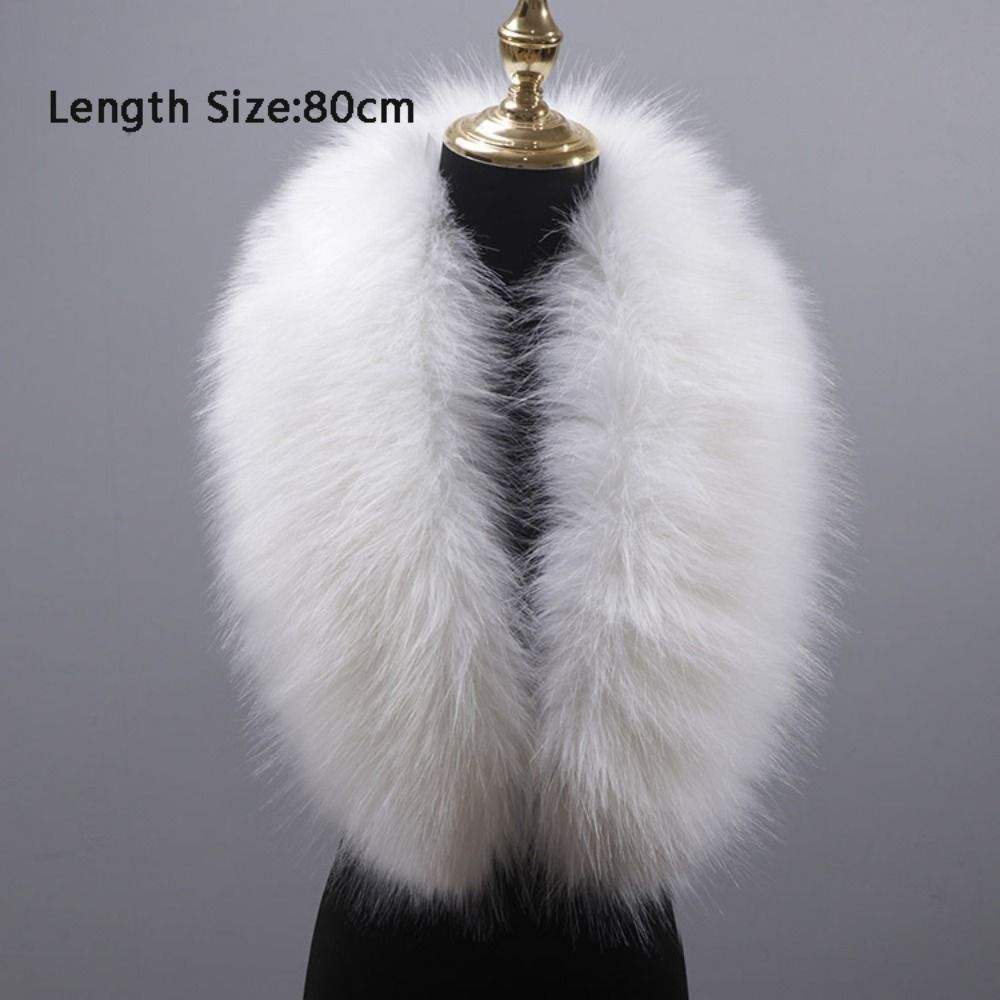 New 80cm Large Faux Fur Collar - Winter Clothing Pk recension och pris