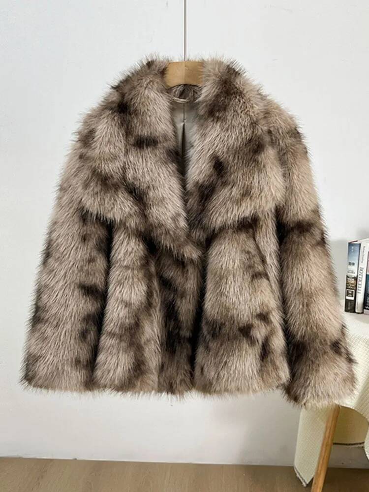 2026 Chic Leopard Print Big Co - Winter Clothing Taiwan recension och pris