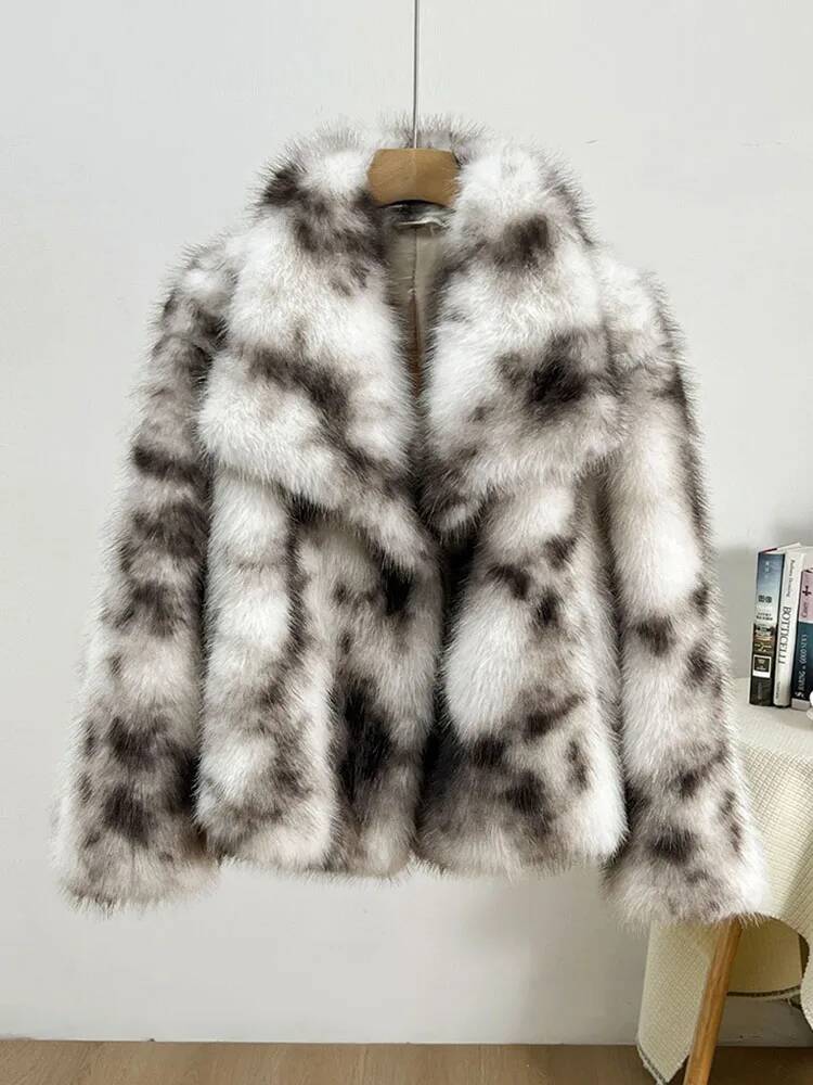 2026 Chic Leopard Print Big Co - Winter Clothing Taiwan recension och pris
