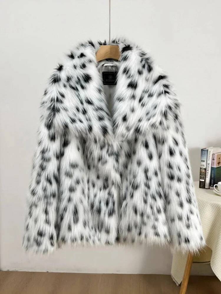 2026 Chic Leopard Print Big Co - Winter Clothing Taiwan recension och pris