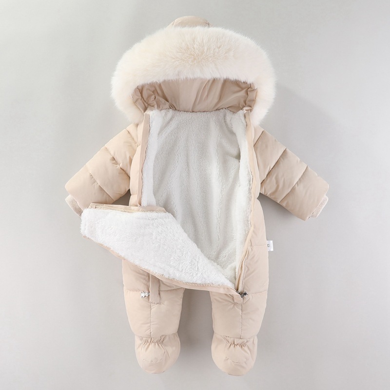 Winter Newborn Baby Romper Wit - Winter Clothing Baby recension och pris