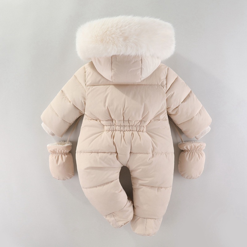 Winter Newborn Baby Romper Wit - Winter Clothing Baby recension och pris