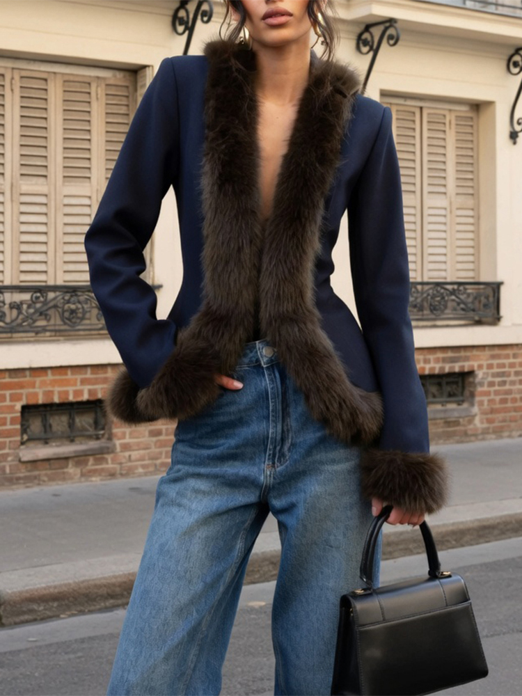 Women's Fur Patchwork Skirt Su - Winter Clothing Pk recension och pris