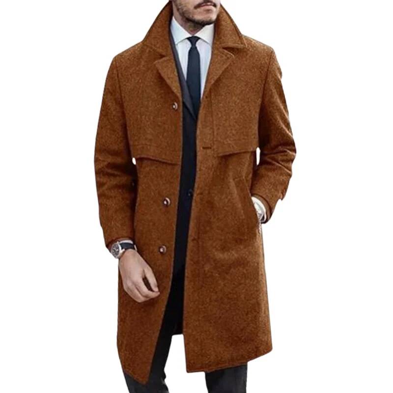 Men's Lapel Coat Office Street - Winter Clothing Taiwan recension och pris
