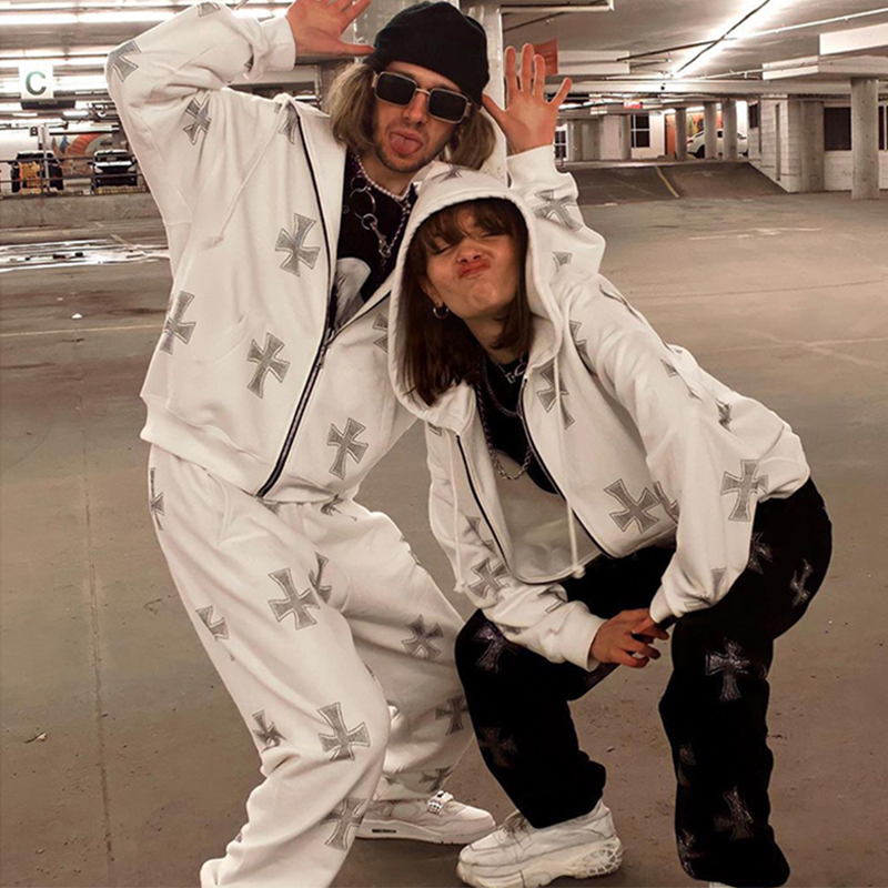 American Hip-hop Retro Pantsui - Winter Clothing Pk recension och pris